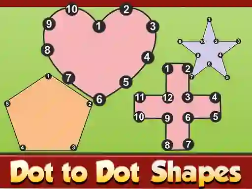 Hra Dot To Dot Shapes