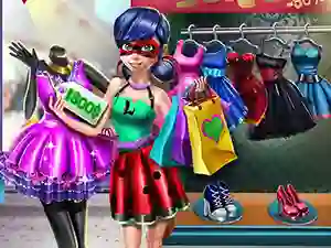 Hra Dotted girl realife shopping