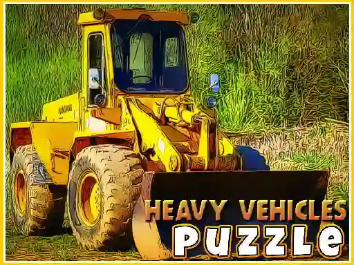 Hra Heavy Vehicles Puzzle