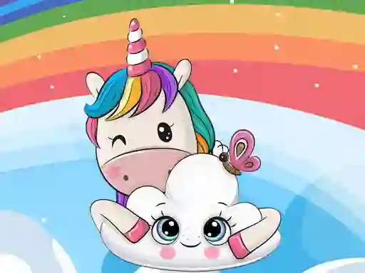 Hra Cute Unicorn Jigsaw