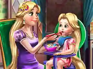 Hra Goldie Princess Toddler Feed