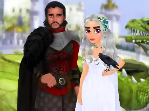 Hra Dragon Queen Wedding Dress