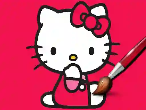 Hra Easy Coloring Kitty