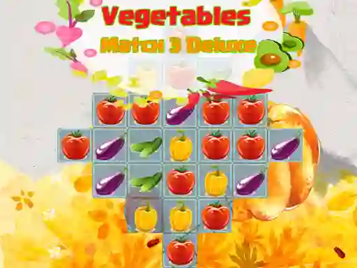 Hra Vegetables Match 3 Deluxe