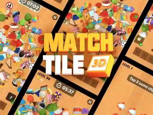 Hra Match Tile 3d