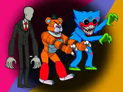 Hra Monsters Attack Among Us Squad