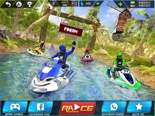 Hra Extreme Power Boat Water Racing