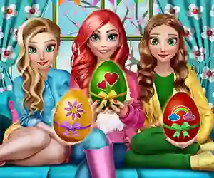 Hra Princesses Easter Fun
