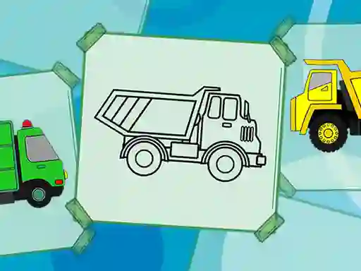 Hra Truck Coloring Book