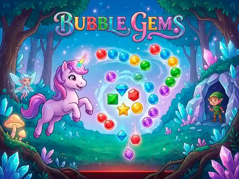 Hra Bubble Gems