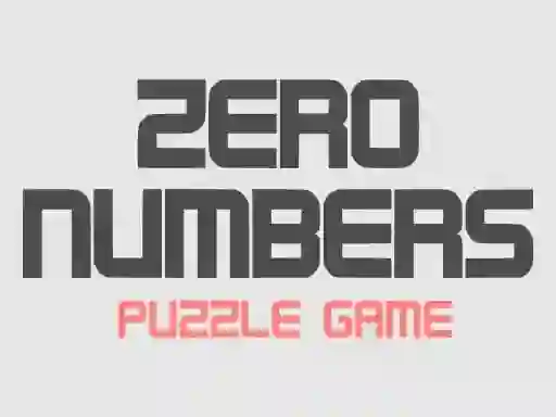 Hra Zero Numbers Puzzle Game