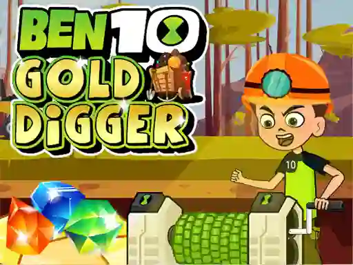 Hra Ben 10 Gold Digger