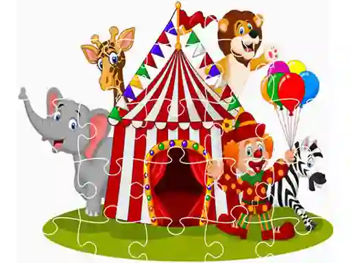 Hra Party Animals Jigsaw