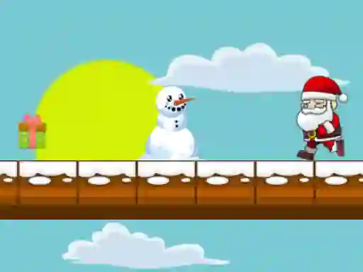 Hra Running Santa