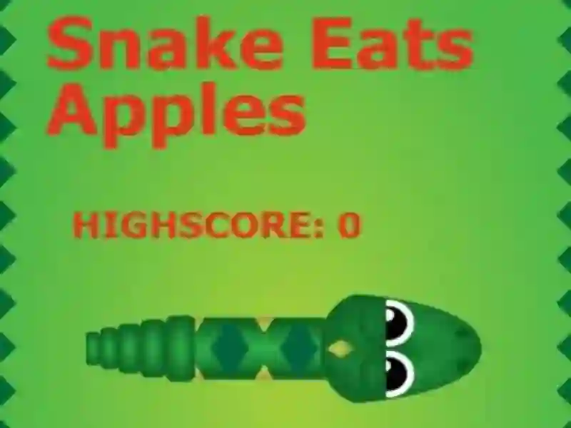Hra Snake Eats Apples