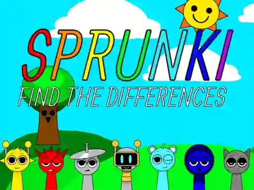 Hra Sprunki Find The Differences