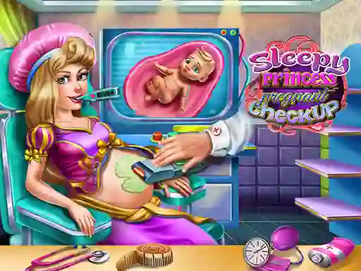 Hra Sleepy Princess Pregnant Check Up