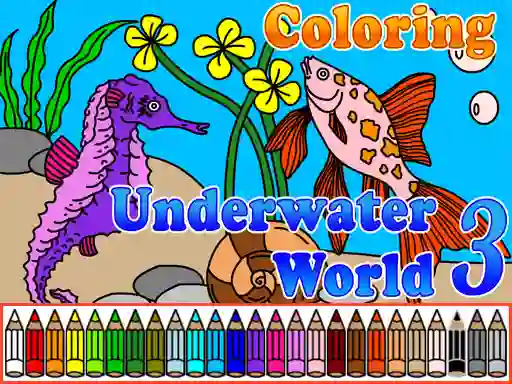 Hra Сoloring Underwater World 3