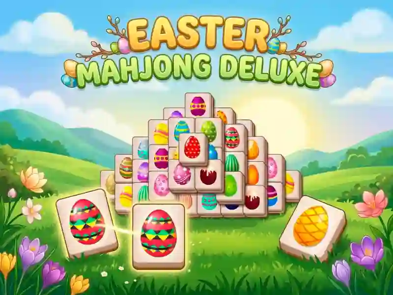 Hra Easter mahjong deluxe