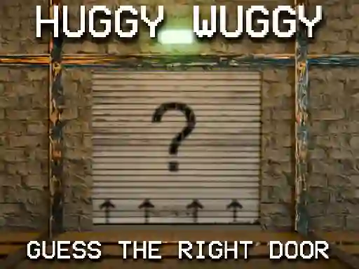Hra Huggy Wuggy Guess the right door