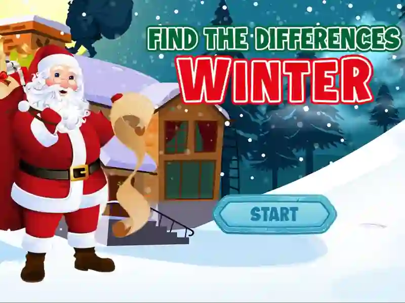 Hra Find The Differences Winter