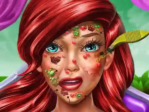 Hra Princess Mermaid Skin Doctor