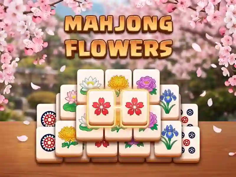 Hra Mahjong Flowers