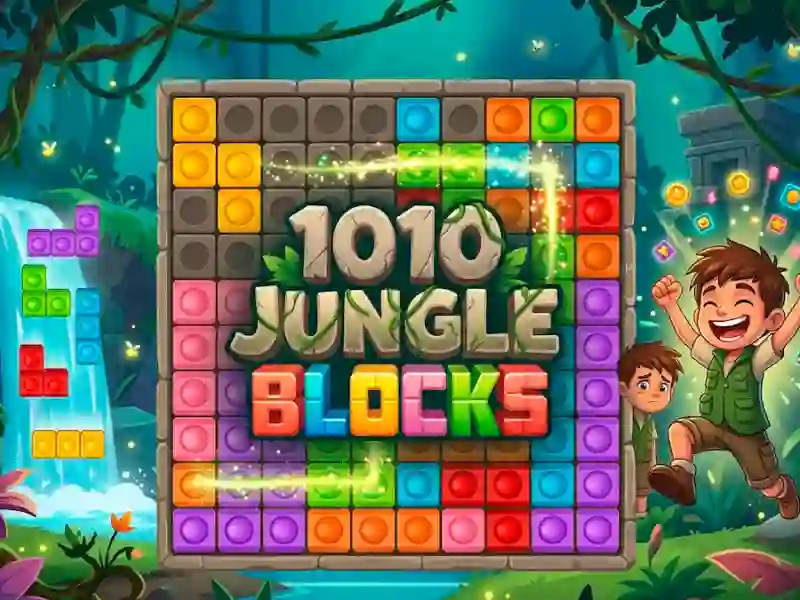 Hra 1010 Jungle Blocks