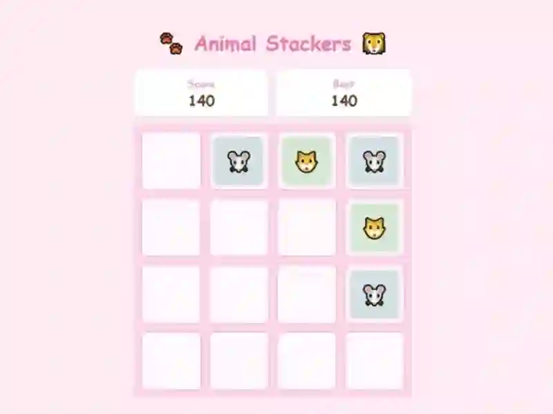 Hra Animal Stackers