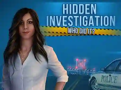 Hra Hidden Investigation: Who Did It