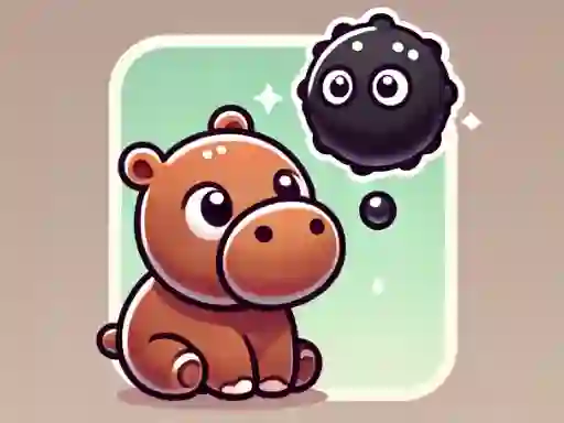 Hra Hide Moodeng Hippo!