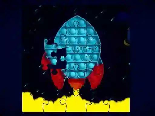 Hra Pop It Rockets In Space Jigsaw