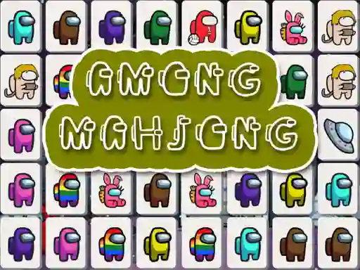 Hra Among Impostor Mahjong Connect