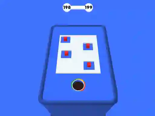Hra Hole 3d Color Block Game