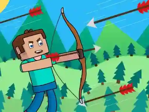 Hra Noob Archer Monster Attack
