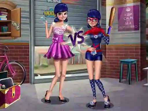 Hra Princess vs Superhero