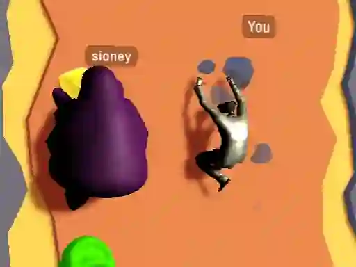 Hra Skibidi vs Grimace Climber Race