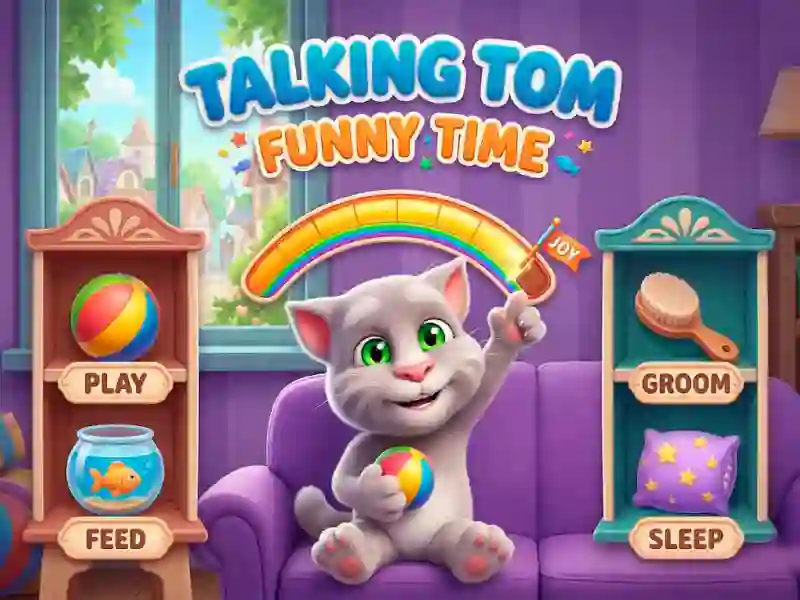 Hra Talking Tom Funny Time