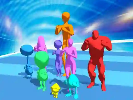 Hra Stickman Crowd Fight