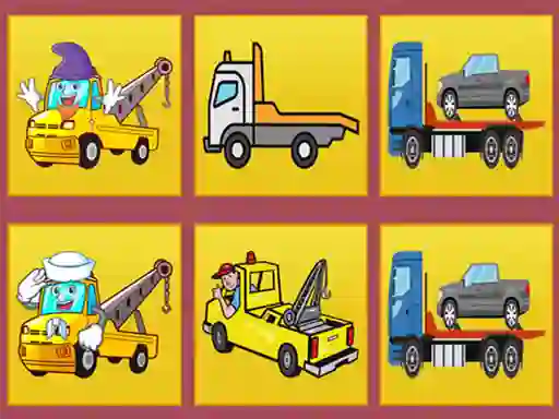 Hra Tow Trucks Memory