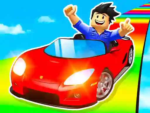 Hra Epic Car Stunt Race Obby
