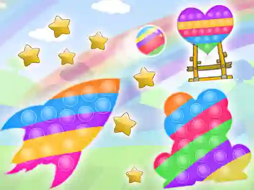 Hra Cannon Ball + Pop It Fidget