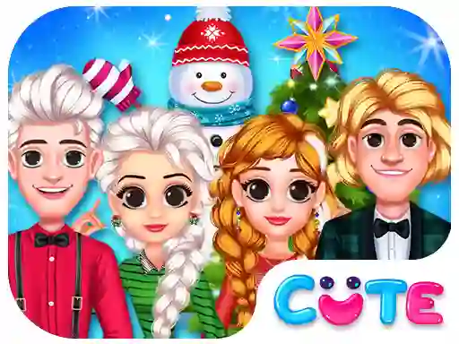 Hra Frozen Princess Christmas Celebration