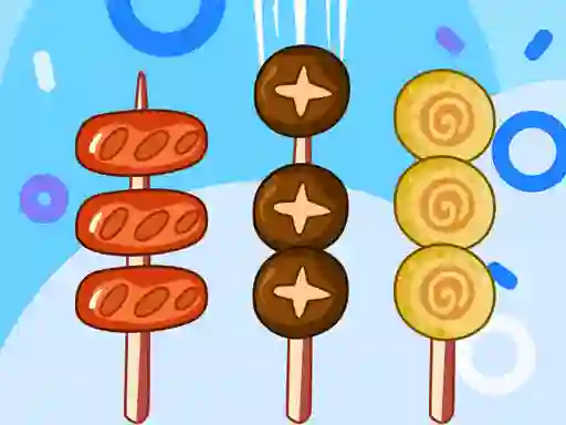 Hra Merge Food Puzzle
