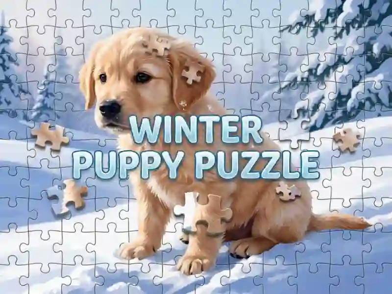 Hra Winter Pets Puzzle