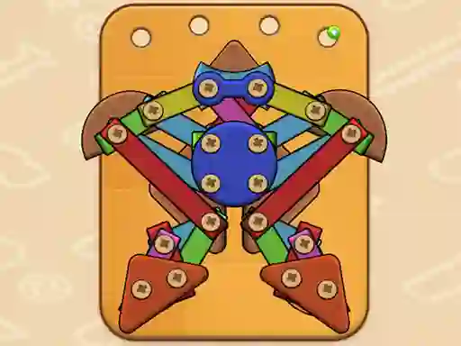 Hra Wood & Screw Puzzle
