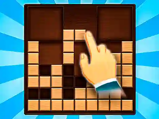 Hra Solve the Cube Wooden Blocks 2D