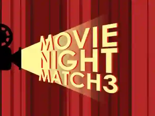 Hra Movie Night Match 3