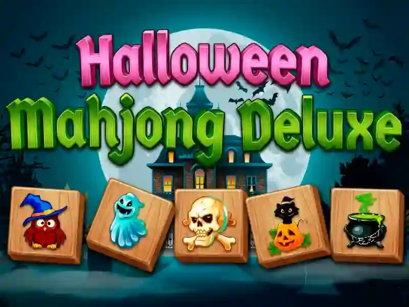 Hra Halloween Mahjong Deluxe