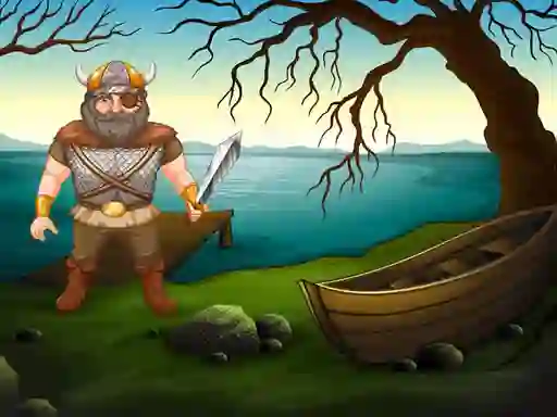Hra Viking Warrior Battle: Puzzle